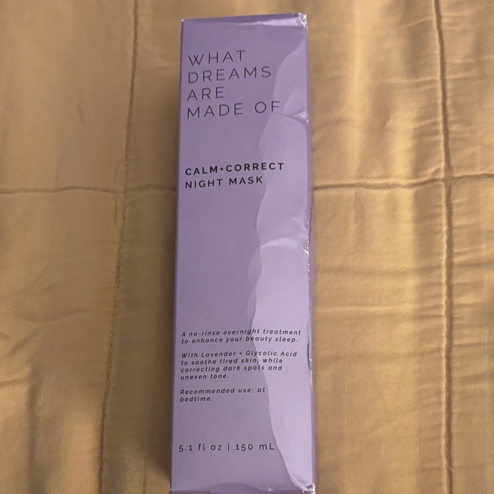 Sun + Moon Calm correct Night Mask